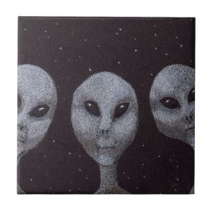 Außerirdischen Fliese