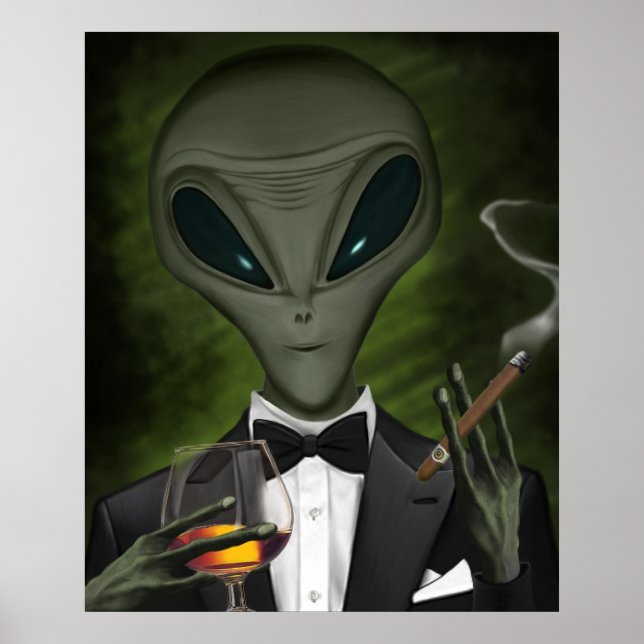 Außerirdischen Got Klasse V1 Poster (Vorne)