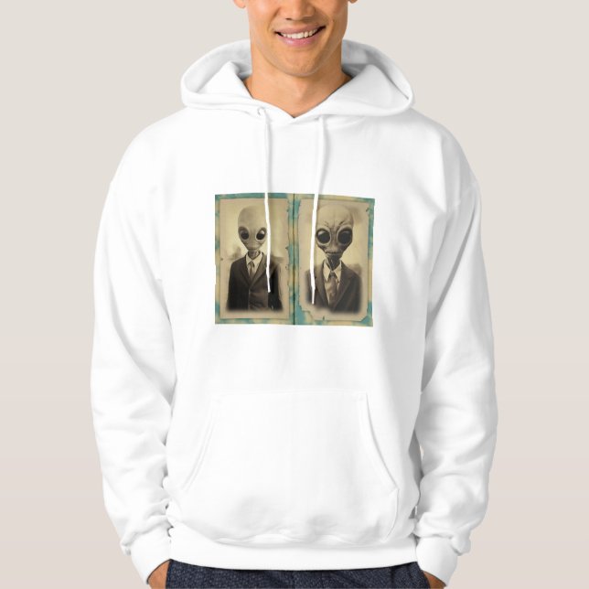 Außerirdischen Hoodie (Vorderseite)