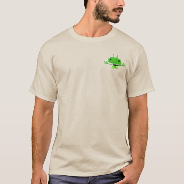 Außerirdischen Huggs T-Shirt (Vorderseite)
