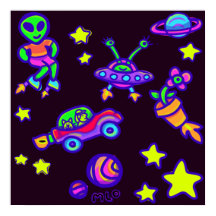 Außerirdischen in der Weltraumkunst