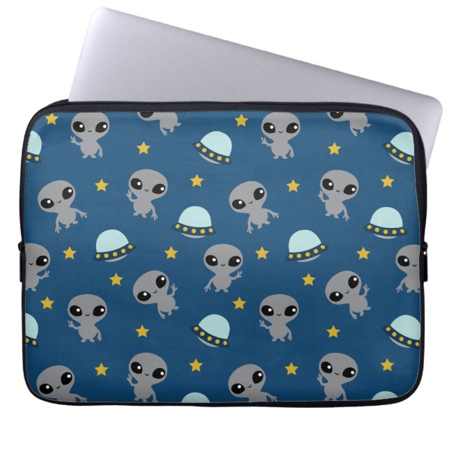 Außerirdischen Laptop Sleeve (Vorderseite)