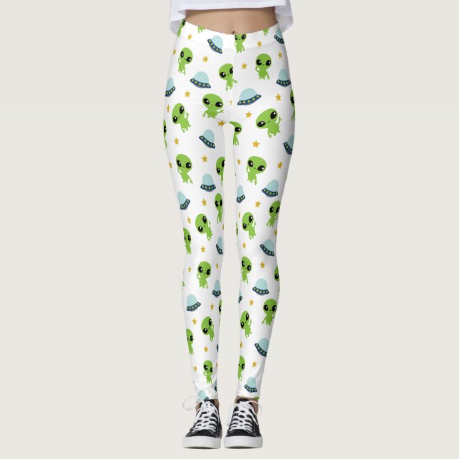 Außerirdischen Leggings (Vorderseite)