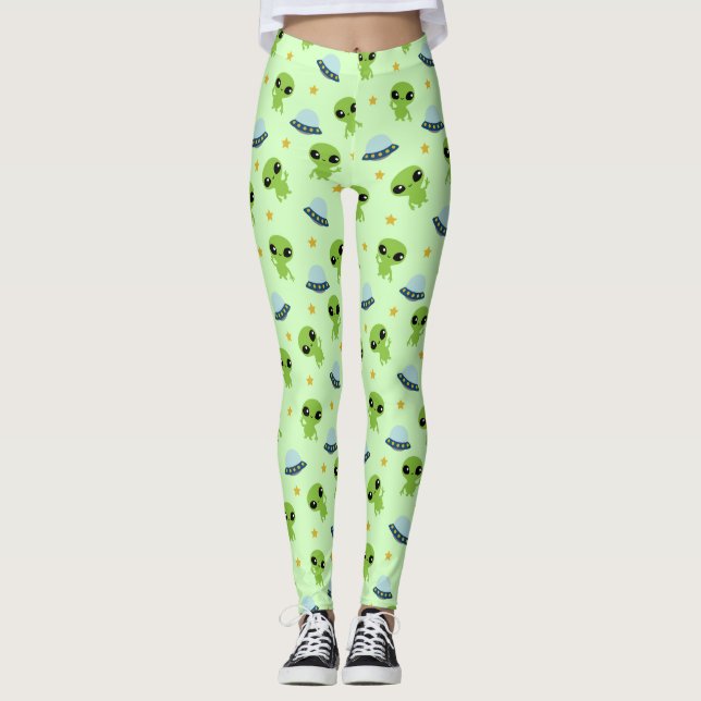 Außerirdischen Leggings (Vorderseite)