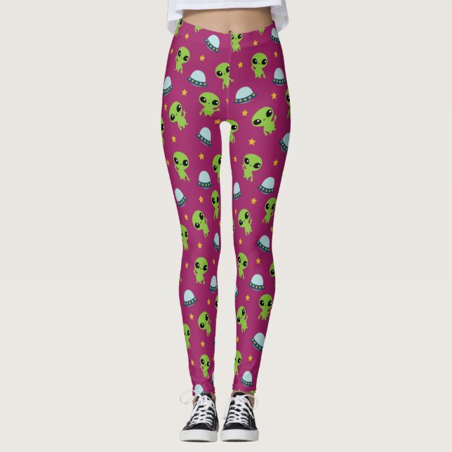 Außerirdischen Leggings (Vorderseite)