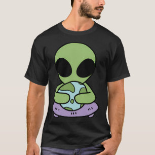 Außerirdischen Liebe Planet Erde T-Shirt