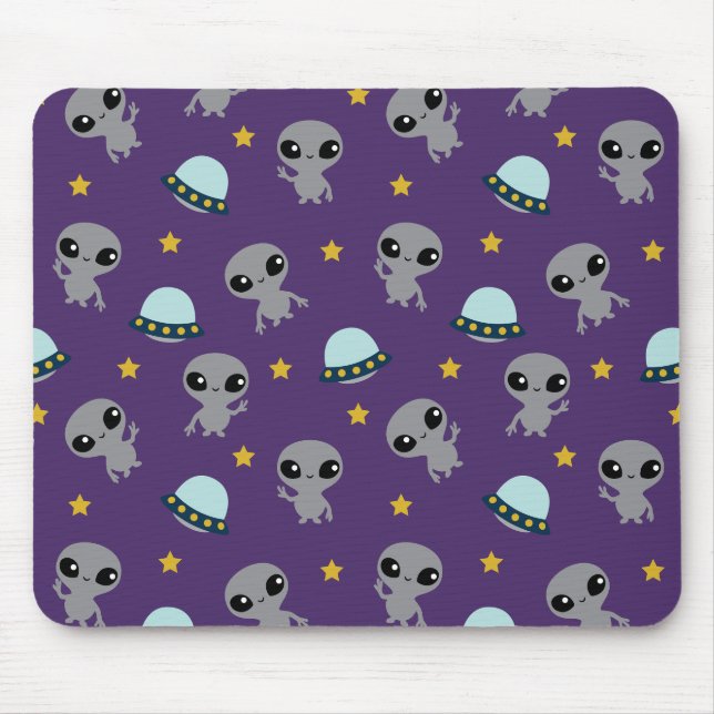 Außerirdischen Maus-Pad Mousepad (Vorne)