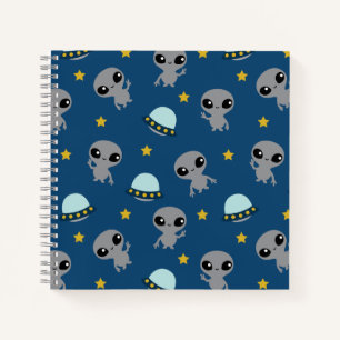 Außerirdischen-Notebook Notizbuch