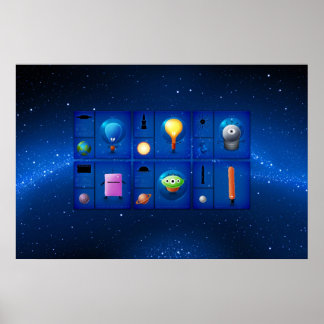 Außerirdischen Poster