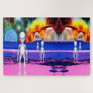 Außerirdischen Puzzle