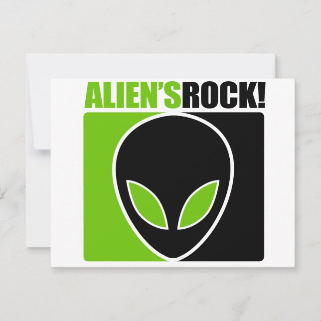 Außerirdischen Rock! (Vorderseite)