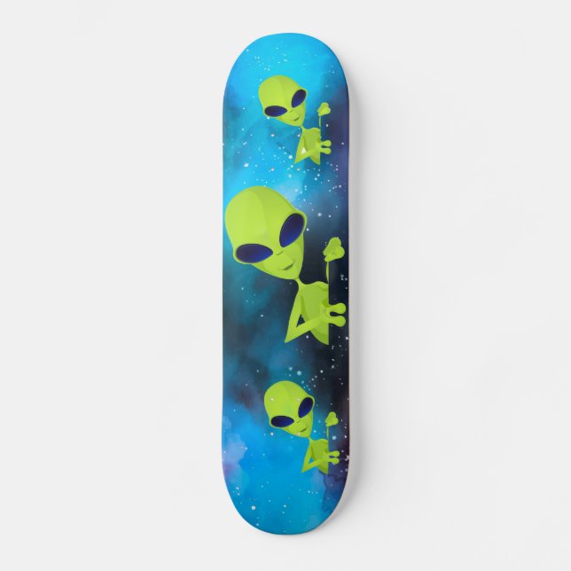 Außerirdischen Skateboard (Vorderseite)
