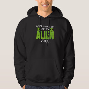 Außerirdischen Sprichwort Joke Astrobiologe Ufo Ex Hoodie