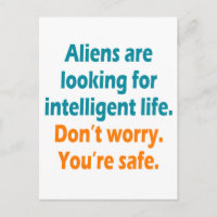 Außerirdischen suchen nach einem intelligenten Leb