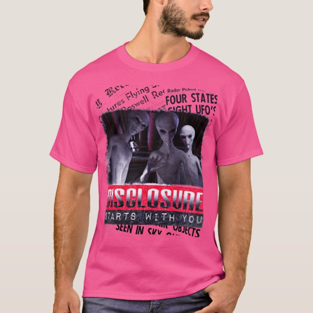 Außerirdischen T-Shirt (Vorderseite)
