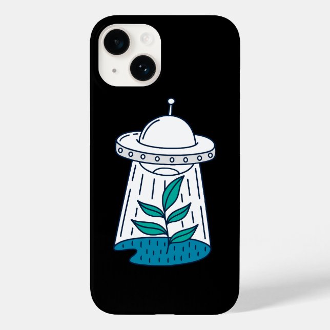 AUSSERIRDISCHEN UFO Case-Mate iPhone HÜLLE (Rückseite)