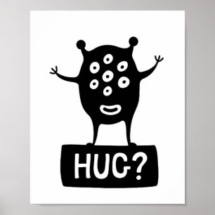 Außerirdischen-Umarmung Poster