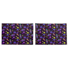 Außerirdischen und Steine in der Außenwelt Kissenbezug