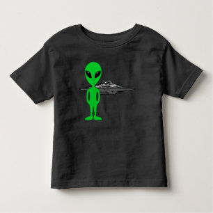 Außerirdischen und UFO Kleinkind T-shirt