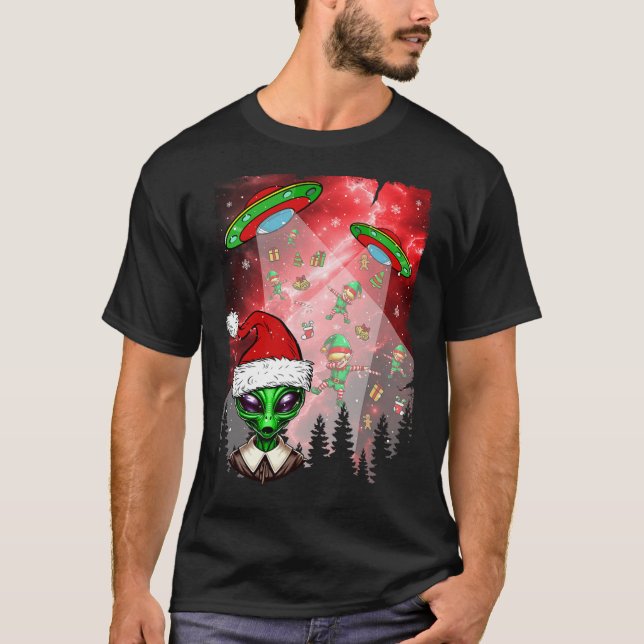 Außerirdischen Unidentifiziertes Flying Object Wei T-Shirt (Vorderseite)