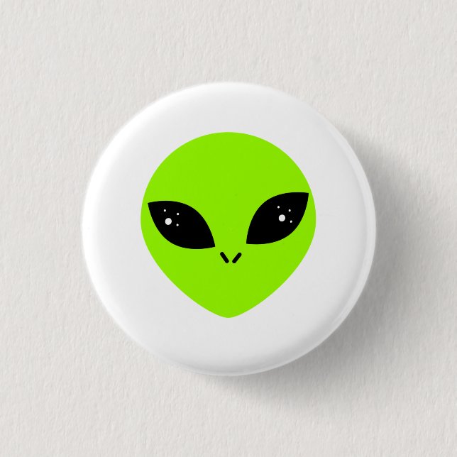 Außerirdischer  button (Vorderseite)