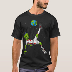 außerirdischer Fußballspieler T-Shirt