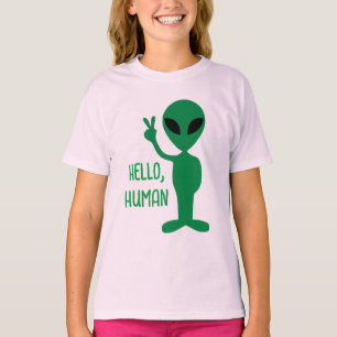 Außerirdischer - Hallo Mensch T-Shirt