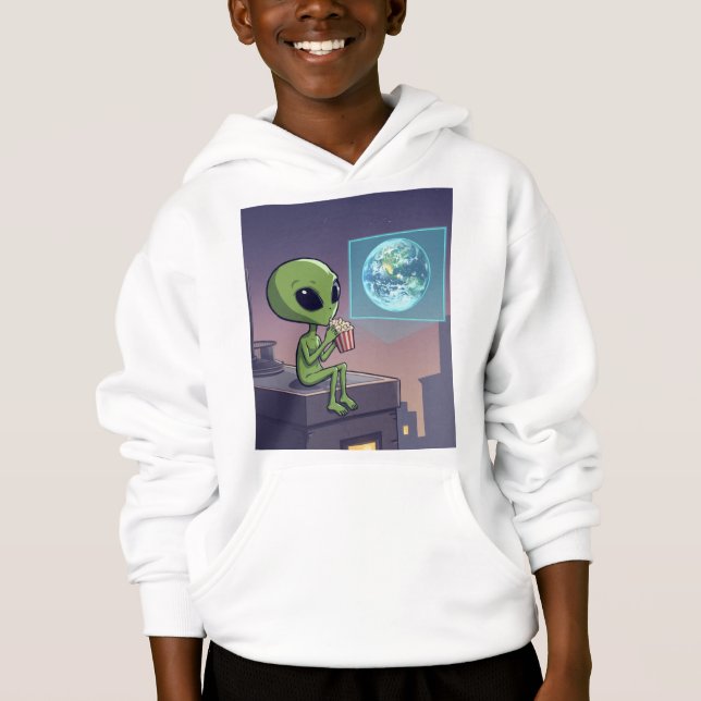 Außerirdischer Hoodie (Vorderseite)