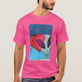 Außerirdischer in Liebe T-Shirt