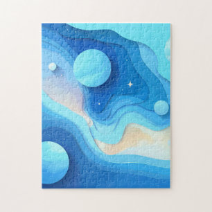 Außerirdischer Planet Puzzle