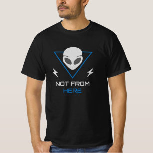 Außerirdischer UFO Sci-Fi Außenseiter T-Shirt