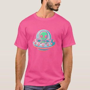Außerirdisches Paranormales Ufo Saucer - Raumschif T-Shirt
