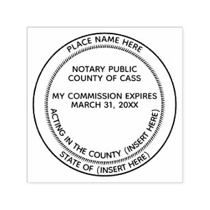 Außerkrafttreten des Staat für Notare und Siegel Permastempel