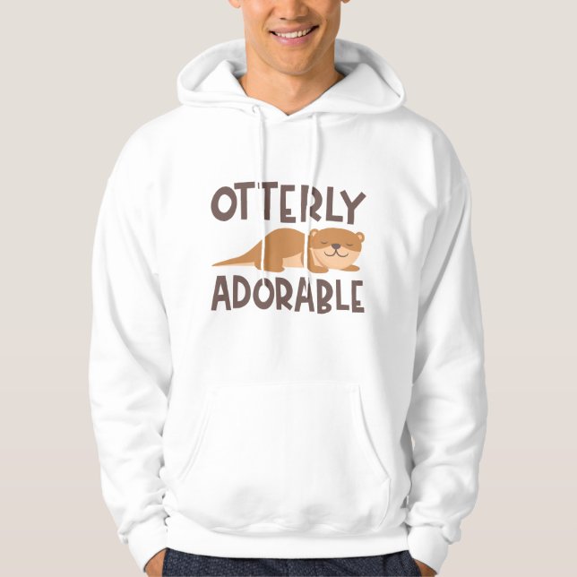 außerordentlich erfreulich hoodie (Vorderseite)