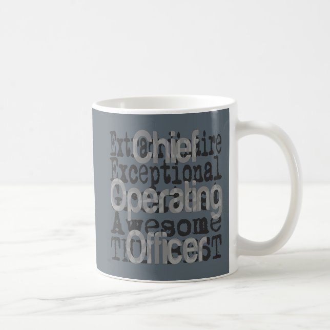 Außerordentlicher Chief Operating Officer Tasse (Rechts)