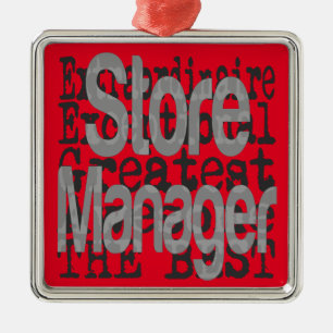 Außerordentlicher Manager Ornament Aus Metall