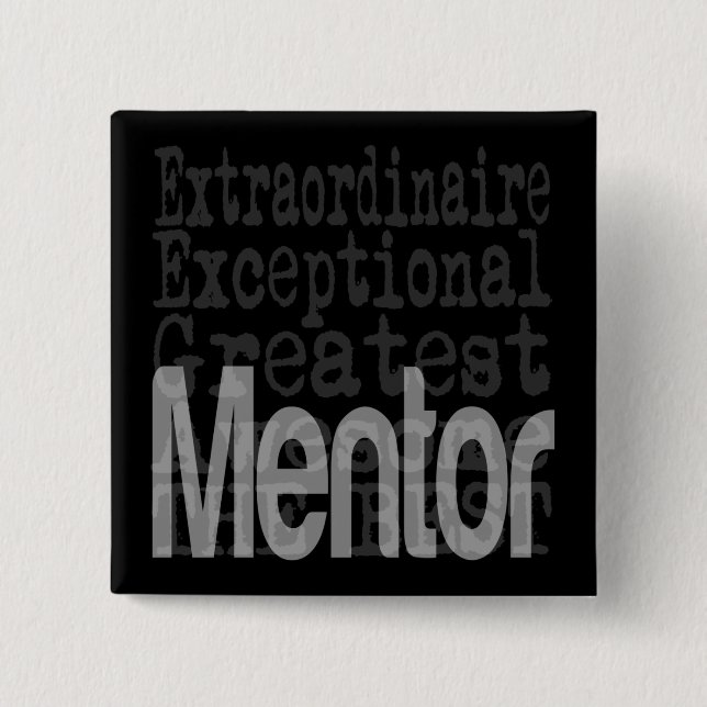 Außerordentlicher Mentor Button (Vorderseite)