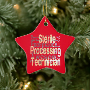 Außerordentlicher Steriltechniker Keramik Ornament