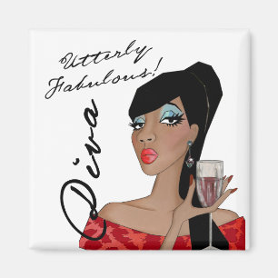 Äußerst fabelhafte Diva eines Magneten Magnet