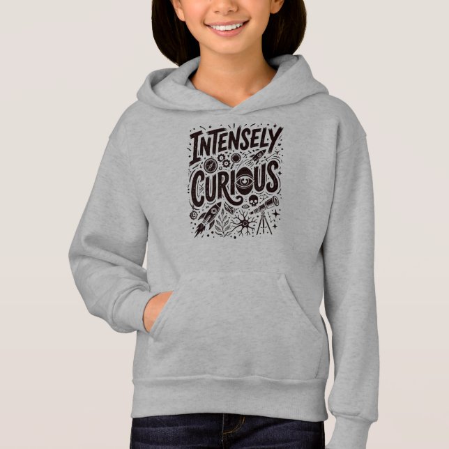 Äußerst Neugierig Hoodie (Vorderseite)