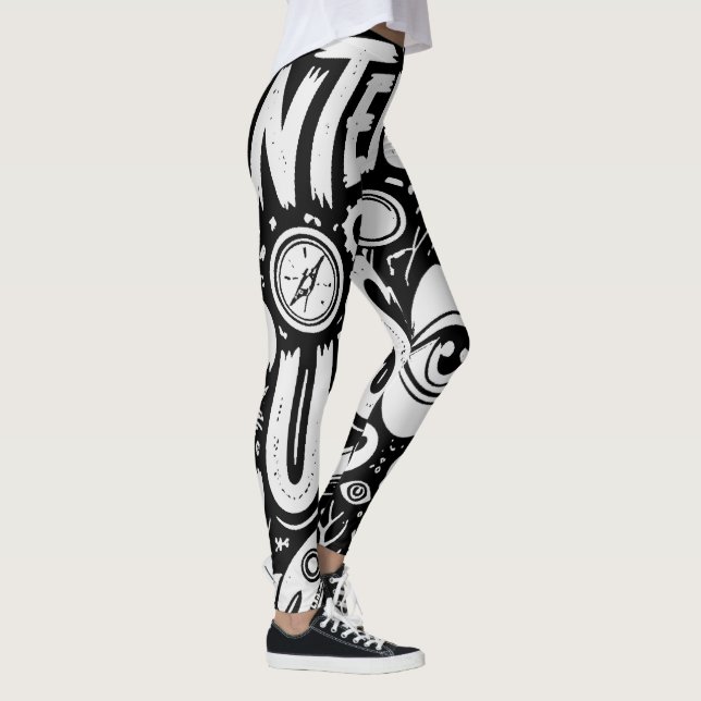 Äußerst Neugierig Leggings (Rechts)