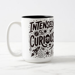 Äußerst neugierig zweifarbige tasse