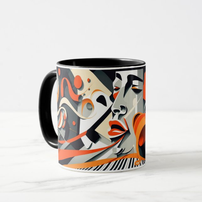Äußerungen der Jazz-Tasse Tasse (Vorderseite Links)