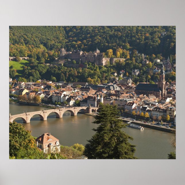 Aussicht auf Alte Brucke oder Alte Brücke Poster (Vorne)