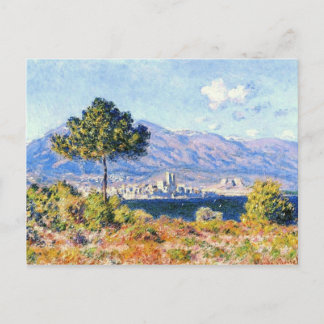 Aussicht auf Antibes vom Plateau Notre-Dame Postkarte