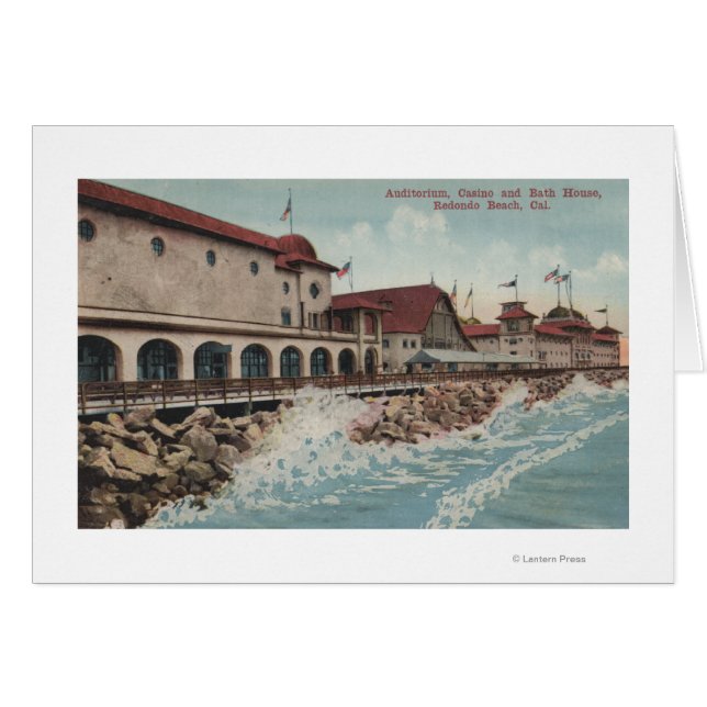 Aussicht auf Auditorium, Casino und Bad House (Vorderseite (Horizontal))