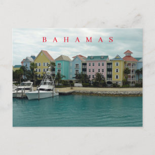 Aussicht auf Bahamas Marina Village Postkarte
