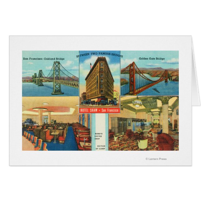 Aussicht auf Brücken, Innenräume Szenen des Hotel  (Vorderseite (Horizontal))