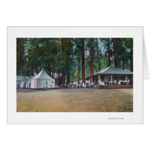 Aussicht auf Camp CurryYosemite Nat'l Park, CA