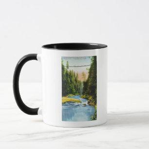 Aussicht auf Capilano Hängebrücke # 2 Tasse
